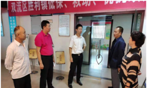 成都双流区胜利镇党委领导基层调研